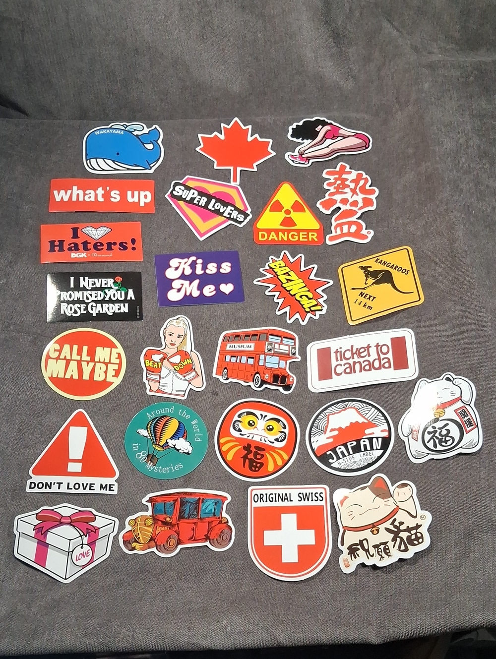 2/$5 Bellśche Random Miscellaneous 25 Pack of Stickers NEW SEALED (4K)